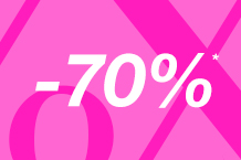 Soldes 70% de réduction